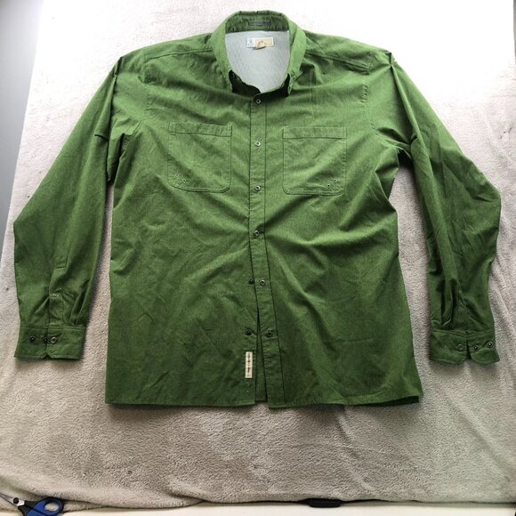 ExOfficio Men's Fishing Shirt Size XXL Long Sleeve Insect Shield Outdoors Hiking - Picture 12 of 13